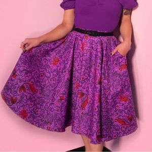 Vixen by Micheline Pitt Sea Siren Swing Skirt Medium